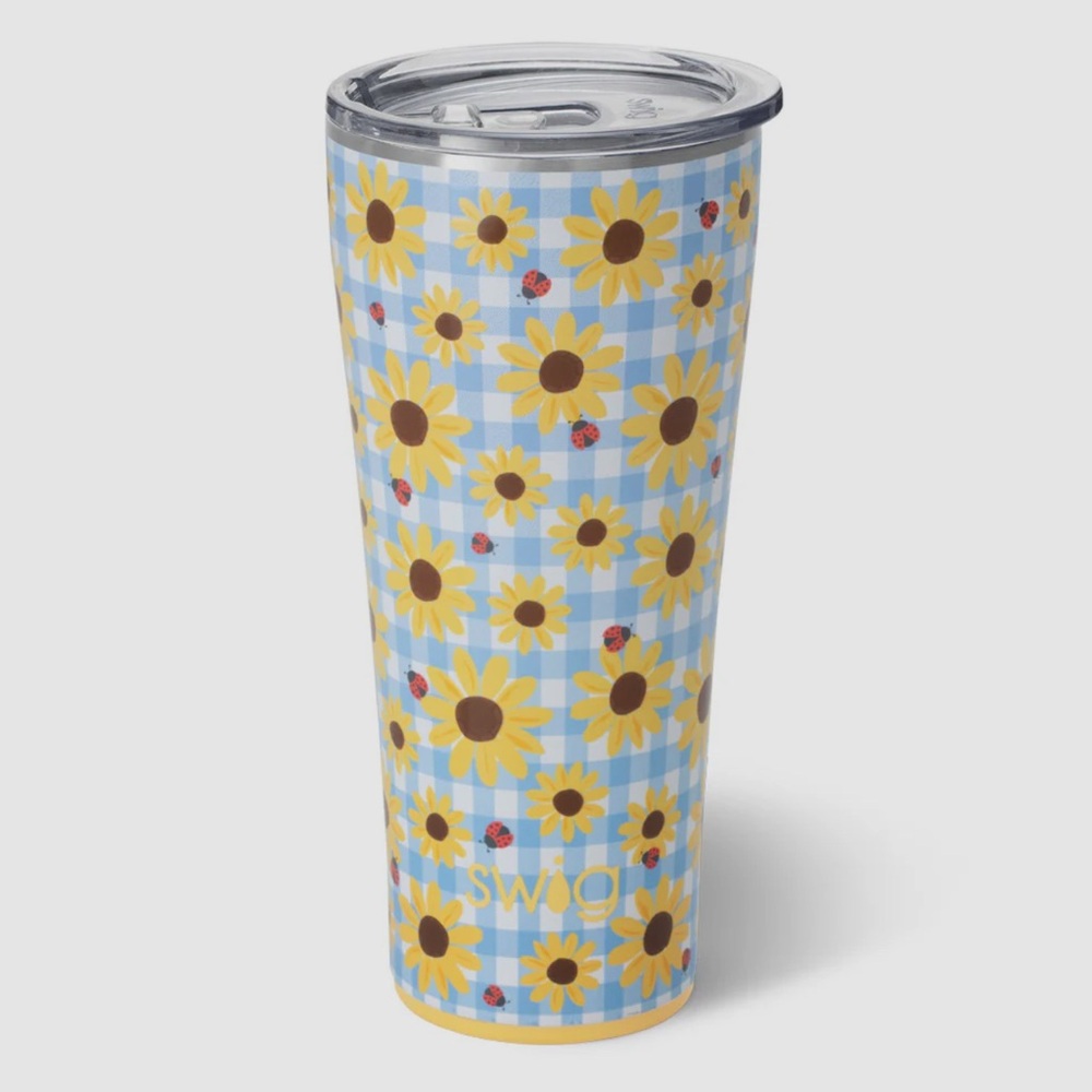 Swiglife 32oz Tumbler- Picnic Basket NWT